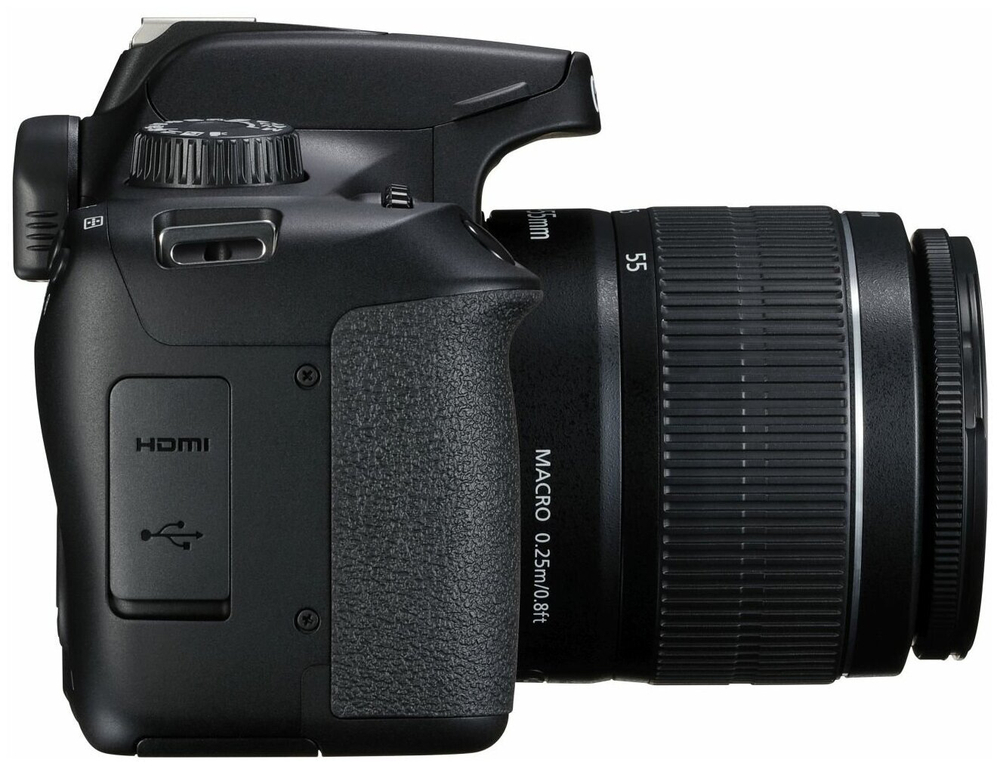Canon EOS 4000D Kit 18-55mm f/3.5-5.6 DC III, черный