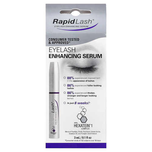 RapidLash, RapidLash®, сыворотка для роста ресниц, 3 мл (0,1 жидк. унции)