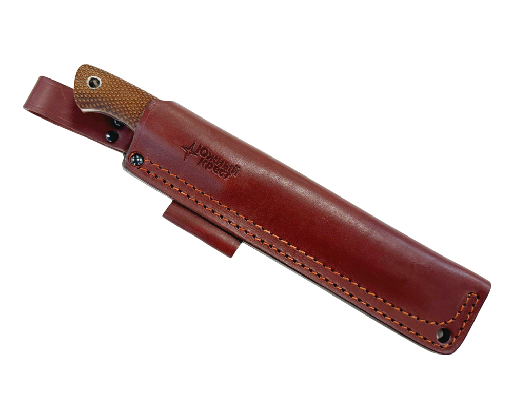Нож Бушкрафт L, Elmax, микарта койот, 234.1050 конв, Южный крест