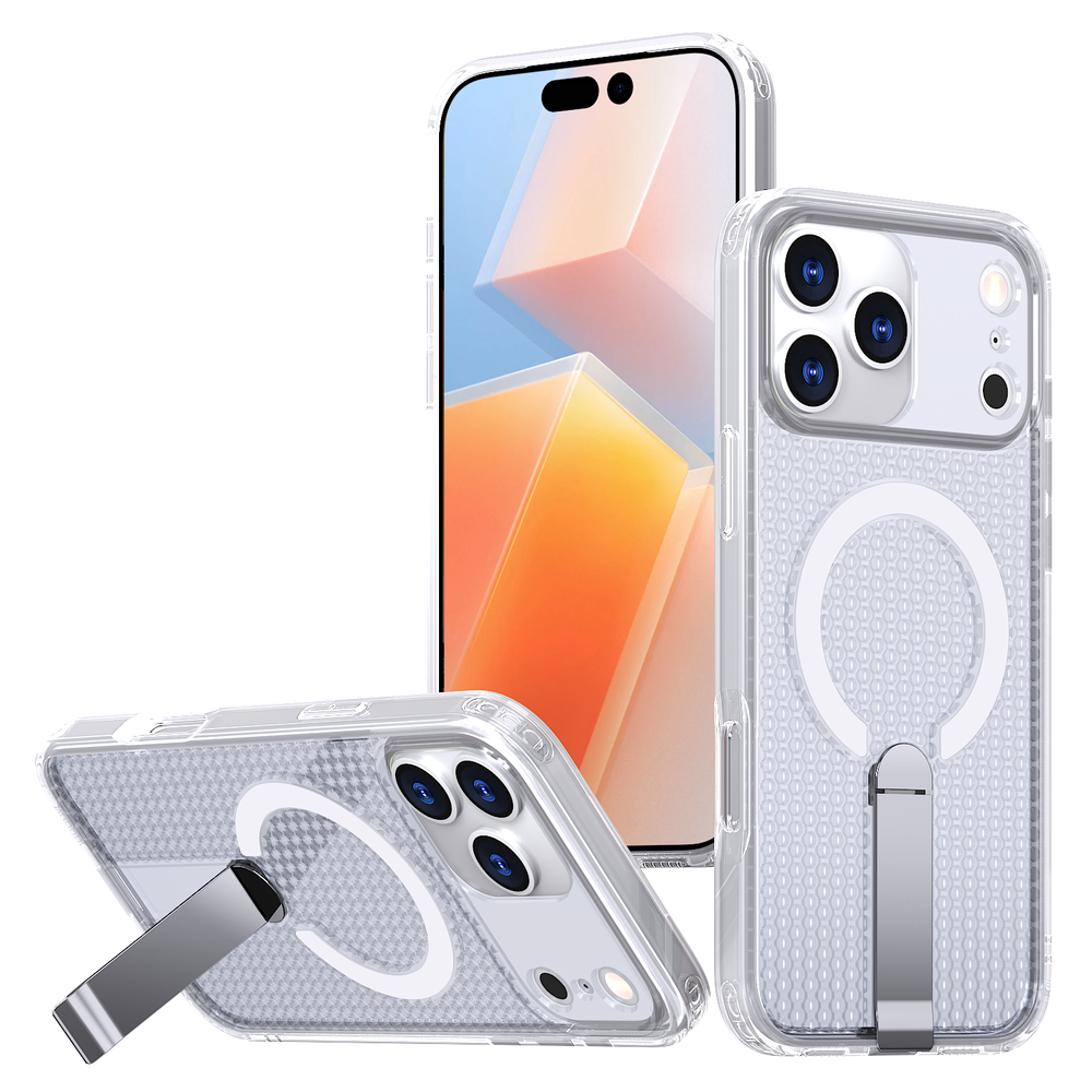Прозрачный чехол Mesh Pro Magnetic Case для iPhone 17 Pro
