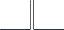 Ноутбук Apple MacBook Air A3240 M4 10 core 24Gb SSD512Gb/10 core GPU 13.6" Liquid Retina (2560x1664) macOS midnight WiFi BT Cam (MC6C4LL/A)