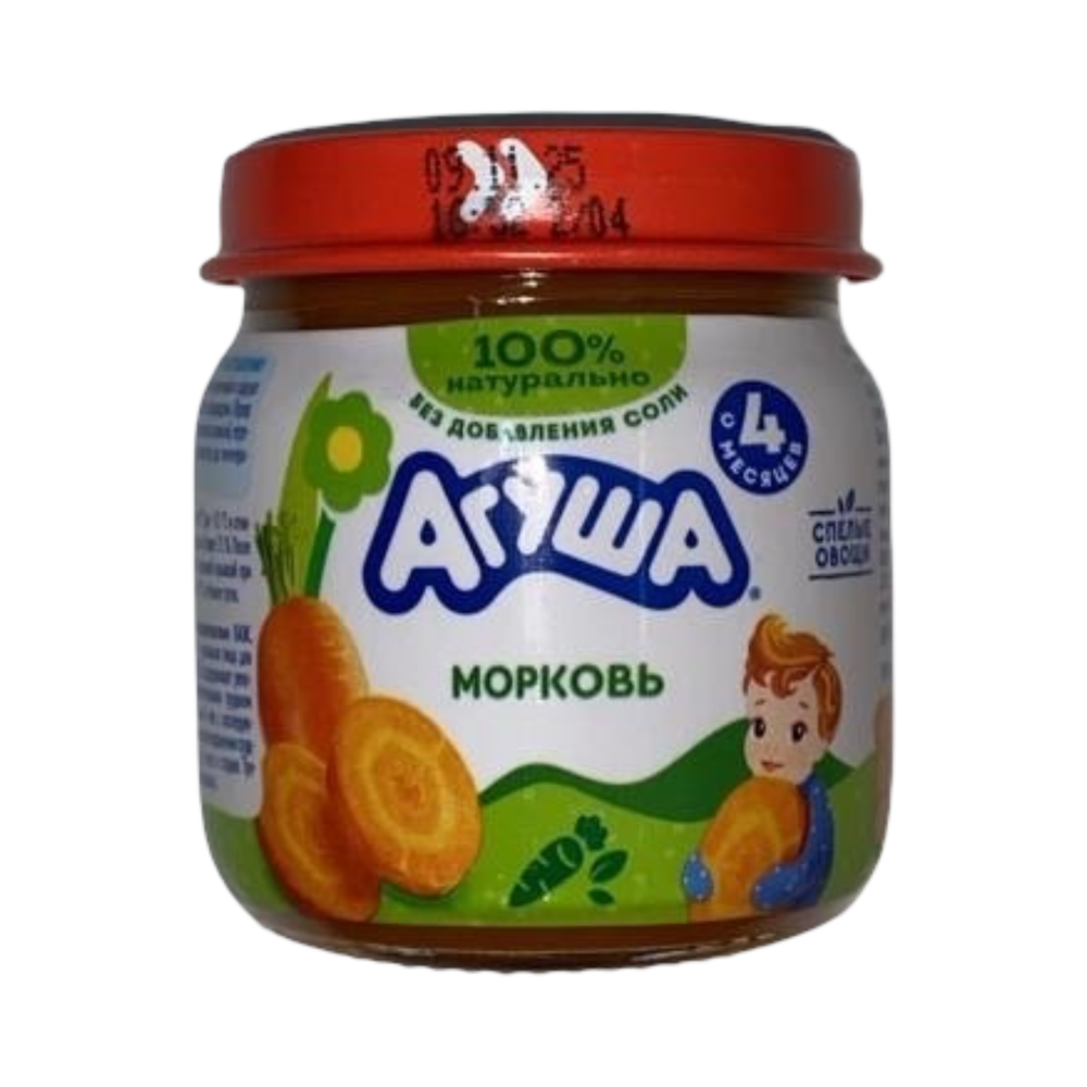Пюре овощное "Агуша" 100гр