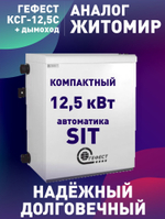 Котел газовый парапетный Гефест-КСГ-12.5C SIT 125 м2 одноконтурный (только отопление)
