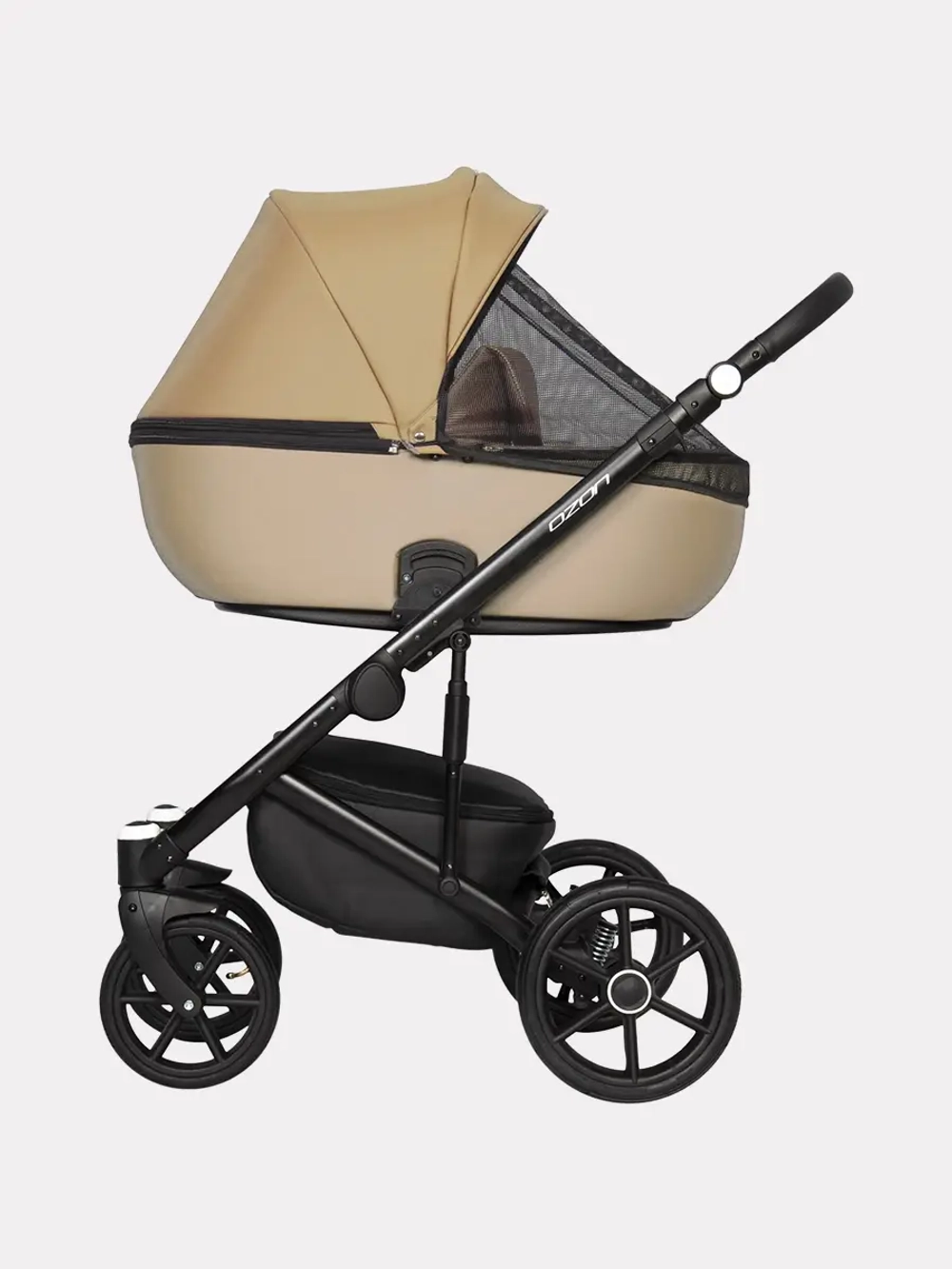 Коляска 2 в 1 Riko Basic Ozon 03 бежевый