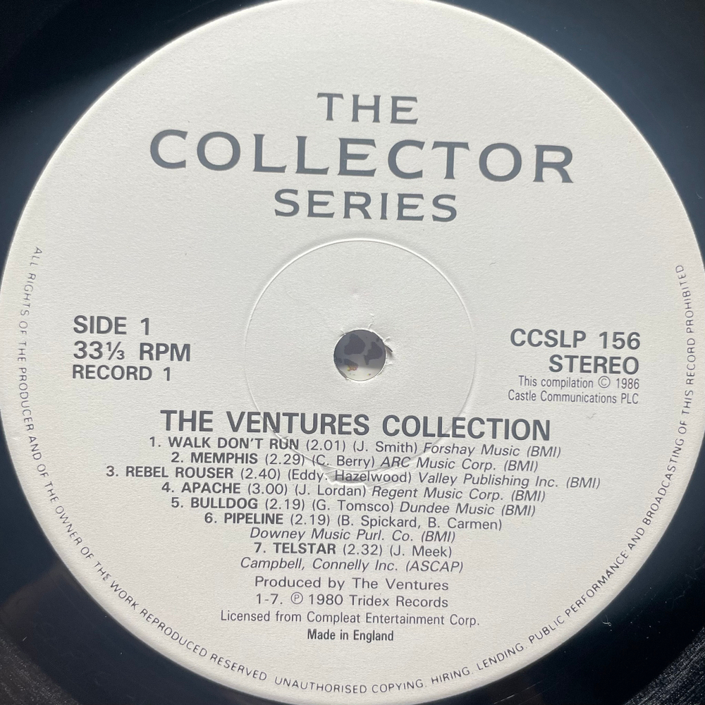 The Ventures - The Ventures Collection (Англия 1986г.) 2LP