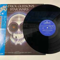 Винтажная виниловая пластинка LP Patrick Gleeson, Patrick Gleeson's Star Wars (Япония 1977) (Оби)