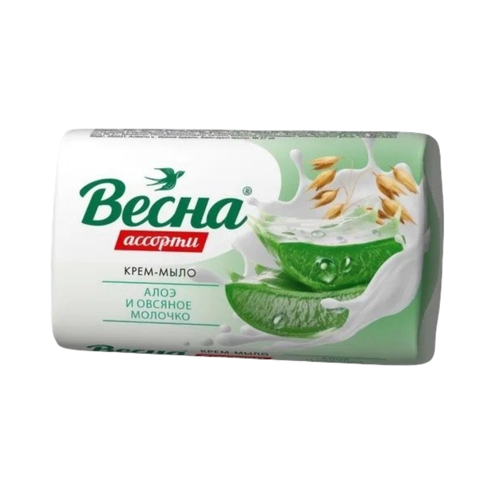 МТ 'ВЕСНА Ассорти Алоэ и овсяное молочко, 90г
