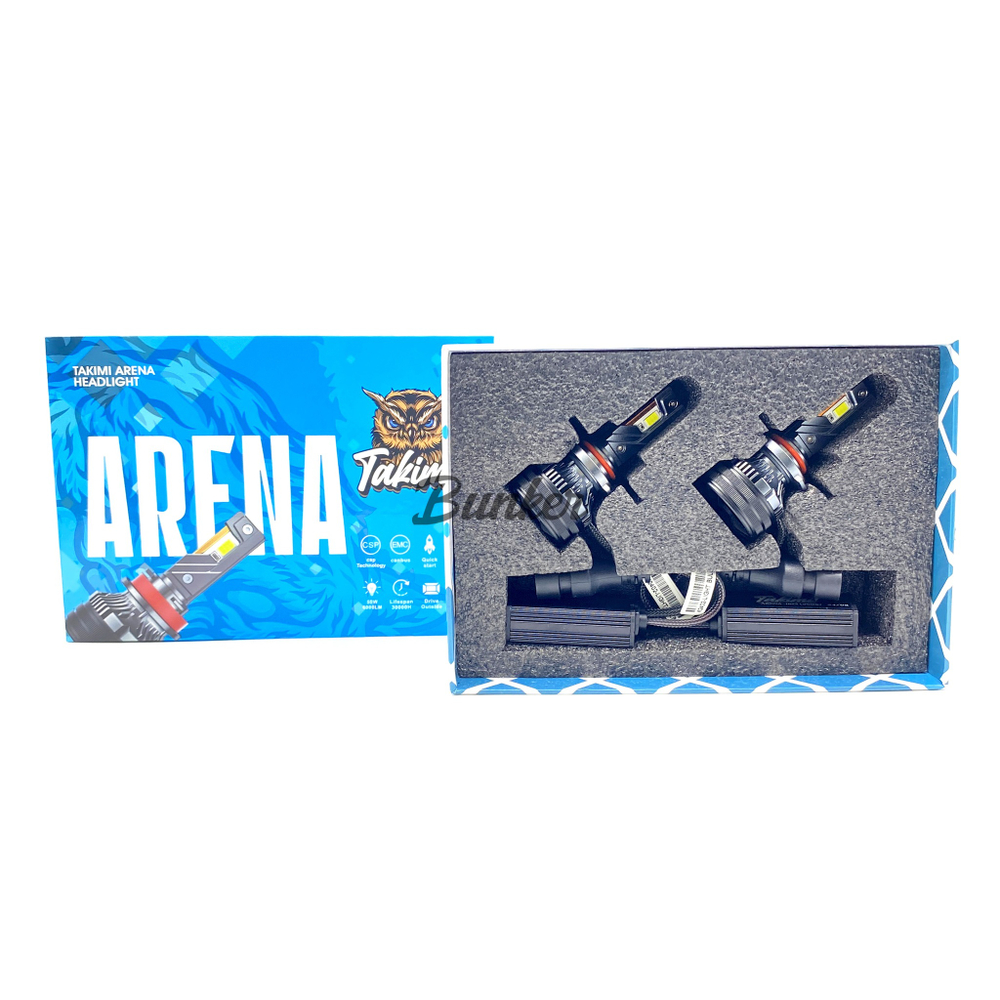Светодиодные автомобильные LED лампы TaKiMi Arena HB3 (9005) 6000K 12V