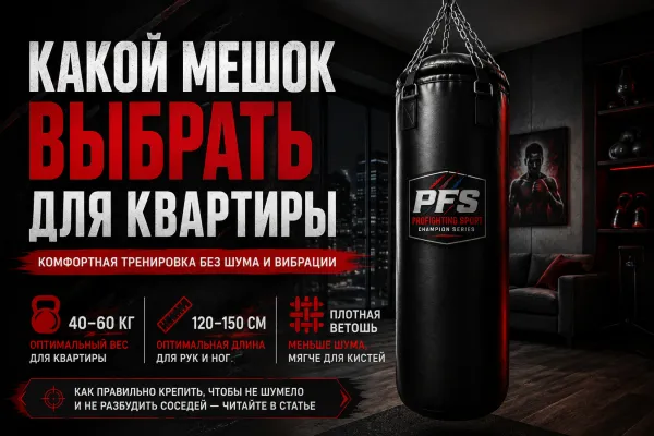 Какой боксерский мешок выбрать для квартиры | ProFightingSport