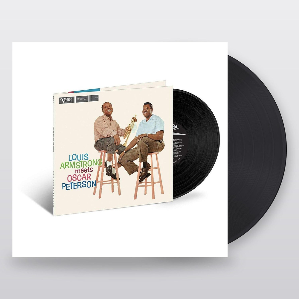 Louis Armstrong, Oscar Peterson — Louis Armstrong Meets Oscar Peterson (LP)