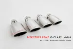 Выхлопная система с заслонками для Mercedes-Benz AMG G63 G500 G550 G-class W463A W464 2018+ (VALVED)