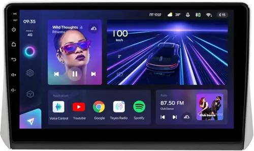 Магнитола для Mitsubishi Xpander, Xpander Cross (рамка под 10") - Teyes CC3L на Android 10, CarPlay, 4G SIM-слот