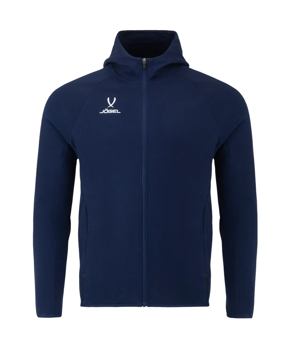 Худи на молнии ESSENTIAL Athlete Hooded FZ Jacket, темно-синий