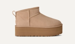 UGG Угги на платформе Classic Ultra Mini, песочный