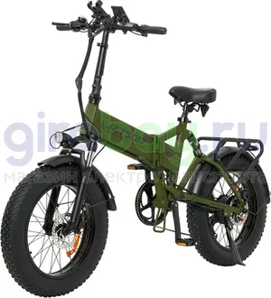 Электровелосипед Jetson GRIZZLY 1200w (48v15ah) - Зелёный фото №1