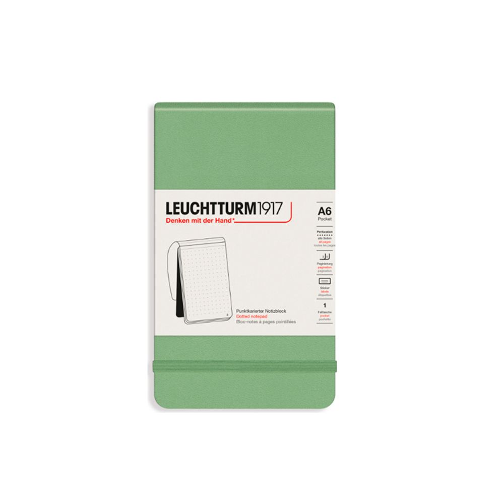 Блокнот Leuchtturm1917 Portrait Pocket A6 в точку с твердой обложкой (364415)