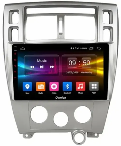 Магнитола для Hyundai Tucson 2004-2009 - Kuberg OL-1725-2 QLed, Android 12, Быстрая, CarPlay, 4G SIM-слот