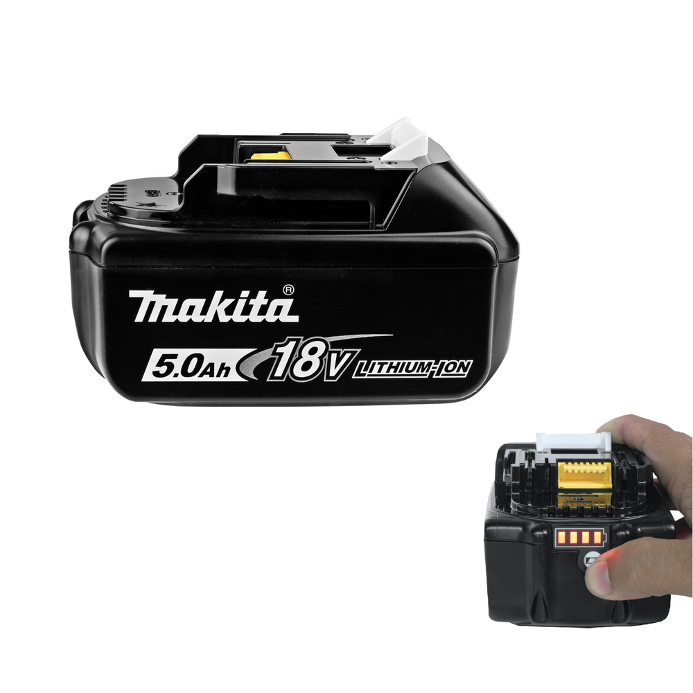 СУПЕР ЦЕНЫ! Аккумулятор Makita BL1850B LXT 18 В, 5 Ач, индикатор заряда 632G59-7