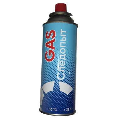 Баллон газовый  220г Следопыт Всесезонный 0032676 / PF-FG-220 / PF-FG-220R/1 / 921520 / 0052284
