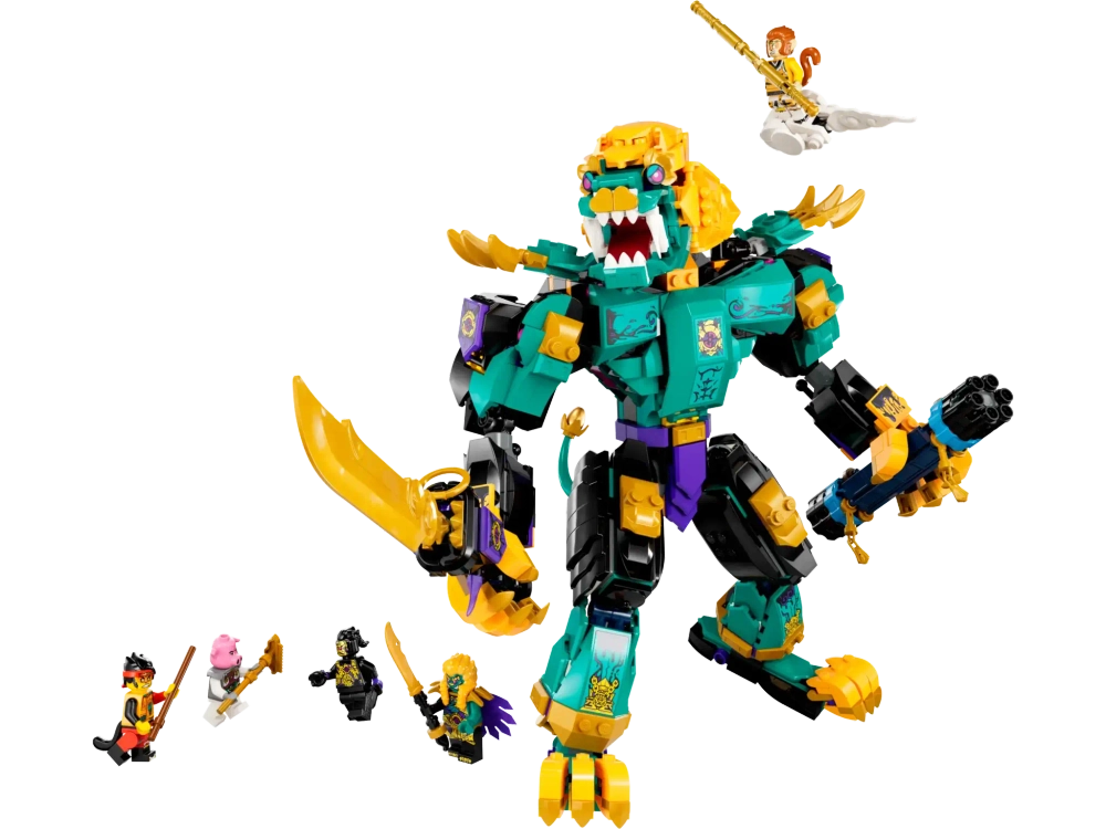 Конструктор LEGO Monkie Kid 80048 Могучий Лазурный Лев