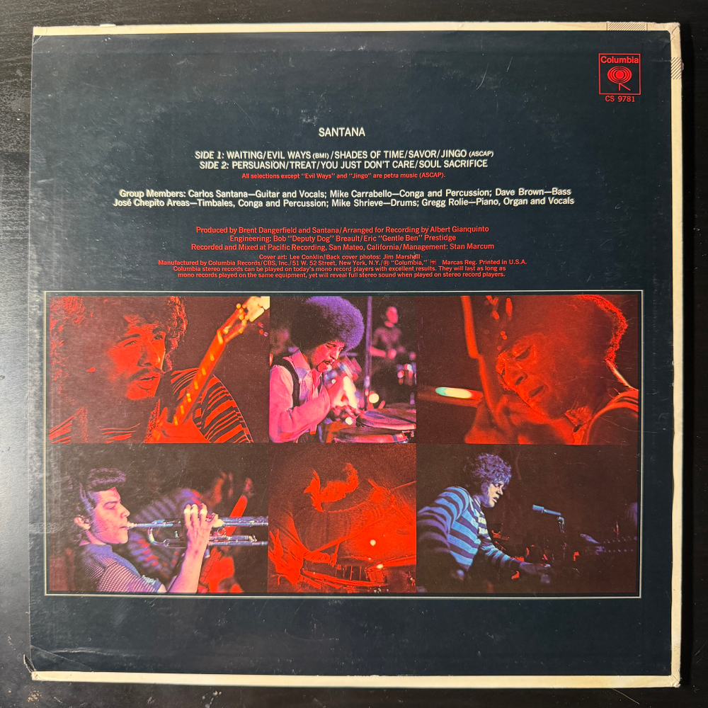Santana ‎– Santana (США 1970г.)