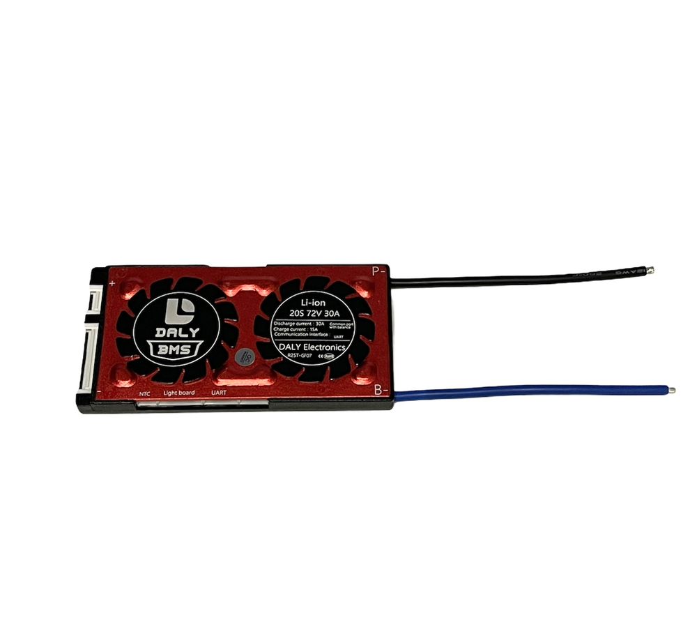 Плата контроля BMS Smart  Li-Ion  20S 72V 30A