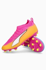 Бутсы Puma Ultra 6 Match FG/AG Junior - розовый