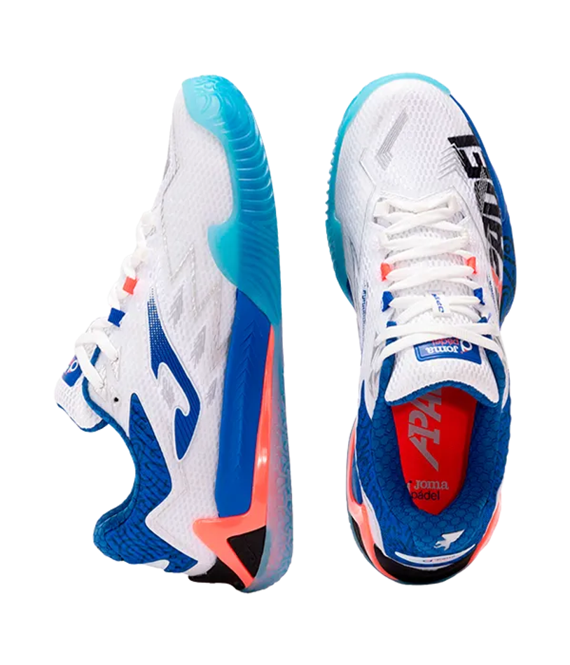Joma A1 Padel Белые-Синие кроссовки 2025