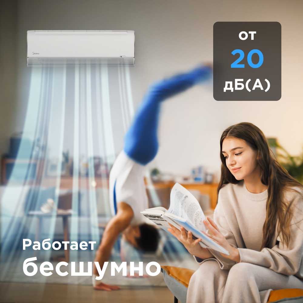 Сплит-система инверторного типа Midea BreezeLess Full DC Inverter