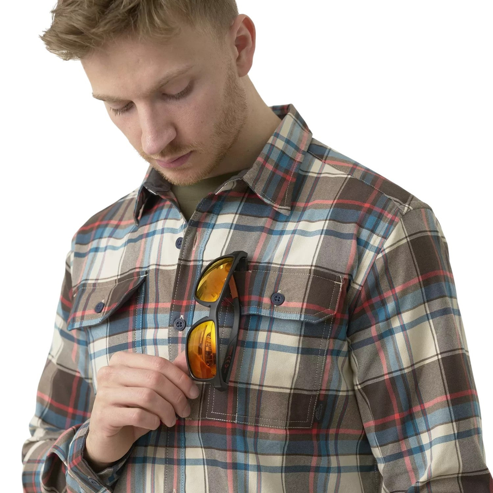Рубашка Helikon-Tex GreyMan Shirt True Grey Checkered (3XL/Regular, True Grey Checkered)