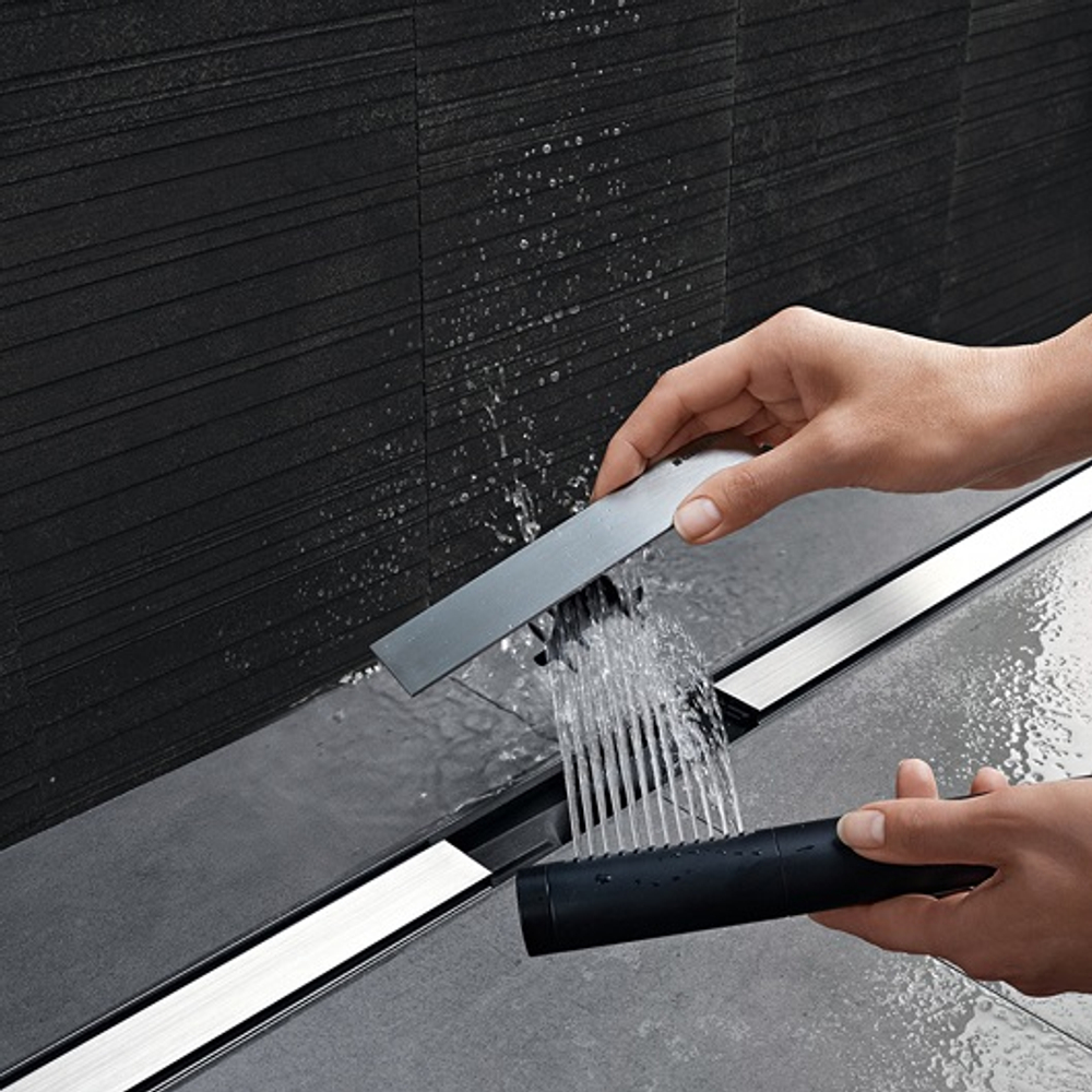 Корпус дренажных каналов Geberit CleanLine 154.152.00.1 монтажная высота 6,5-17,5 см