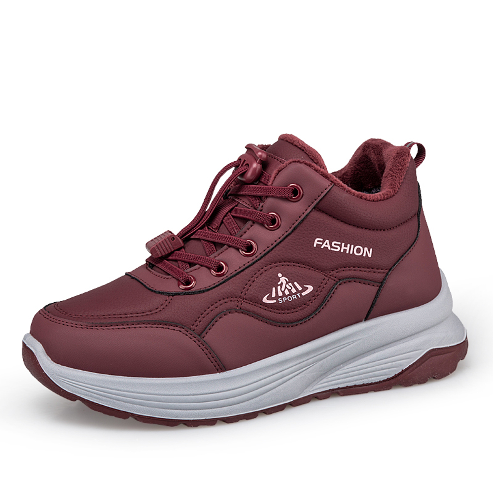 CHENGSHILUOTUO Middle Aged And Elderly Insulated Shoes Unisex