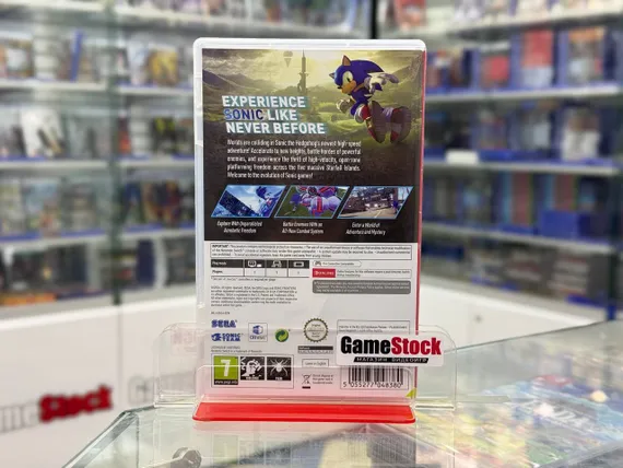 Sonic Frontiers (Nintendo Switch, Русские субтитры, Б/У)