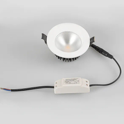 Светодиодный светильник LTD-105WH-FROST-9W Day White 110deg (Arlight, IP44 Металл, 3 года) 021492