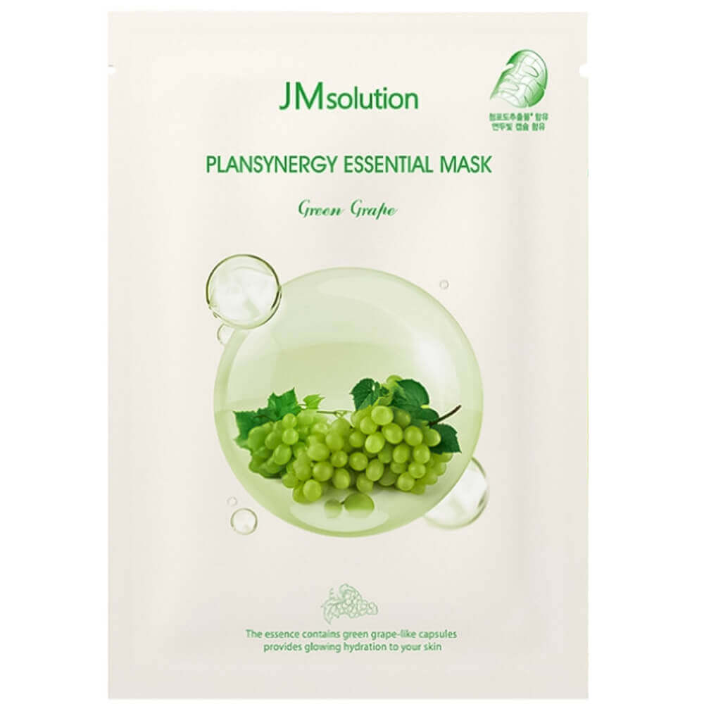JMsolution Ревитализирующая маска с зелёным виноградом Plansynergy Essential Mask Green Grape