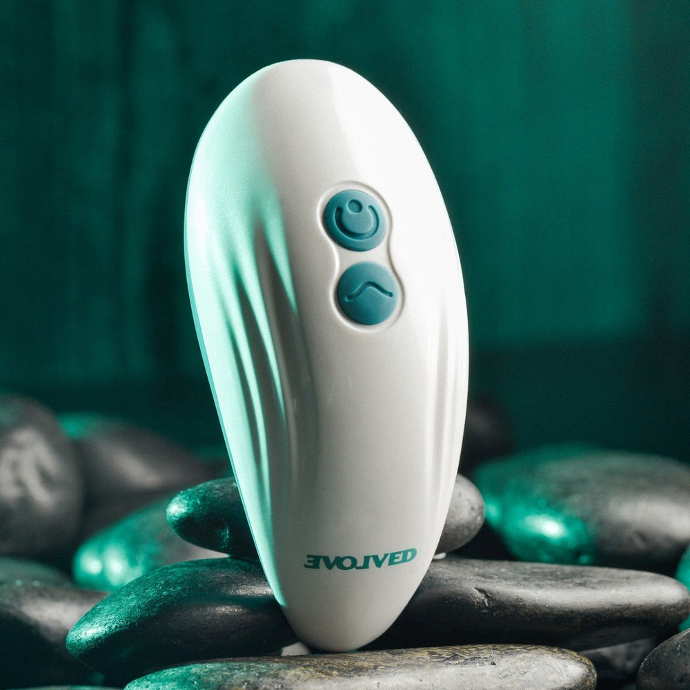 Стимулятор эрогенных зон с пульсацией Palm Pleasure (Цвет: зеленый)