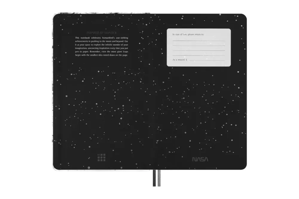 Блокнот Moleskine LIMITED EDITION NASA-INSPIRED Moon (SKNTBHL7063S1) 2