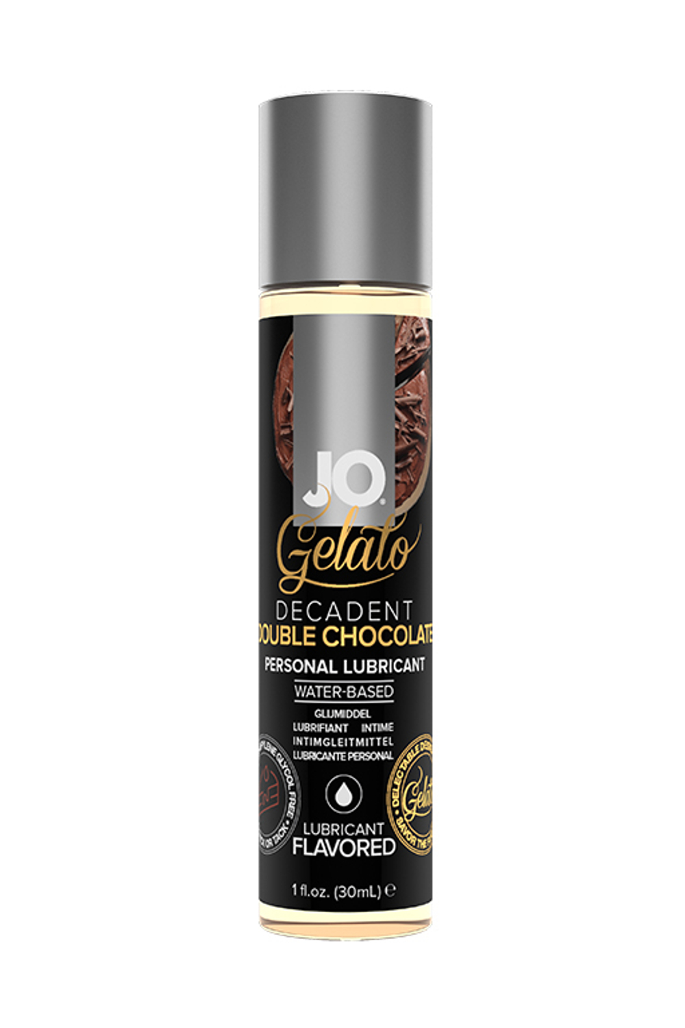 JO GELATO CHOCOLATE - Вкусовой лубрикант, двойной шоколад, 30 мл.