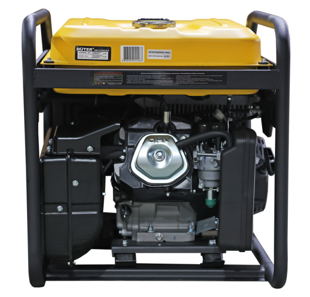 Инверторный генератор Huter DN12500iXA электростартер