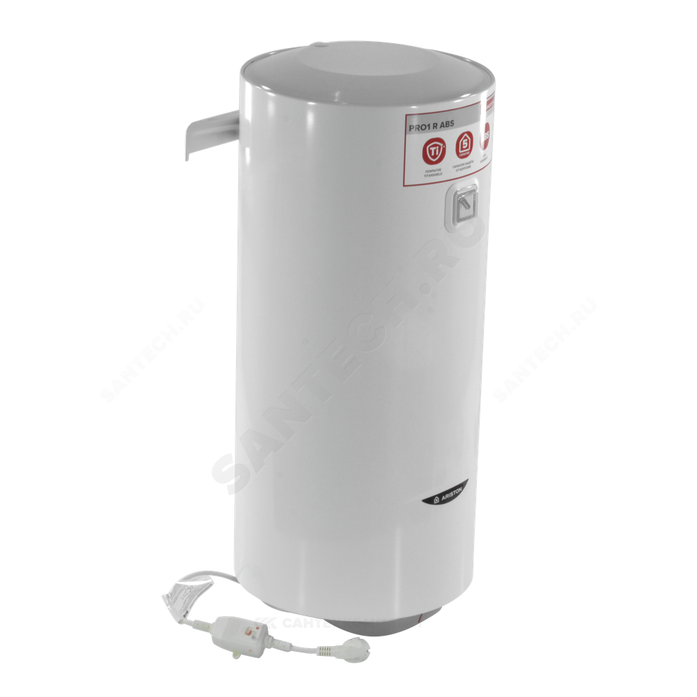 Водонагреватель электрический накопительный 50 л 1,5 кВт PRO1 R ABS 50 V SLIM Ariston 3700524