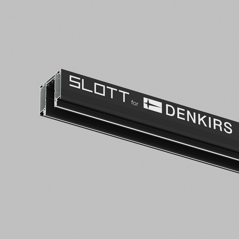 Трек встраиваемый Denkirs SMART SLOTT TR2014-BK