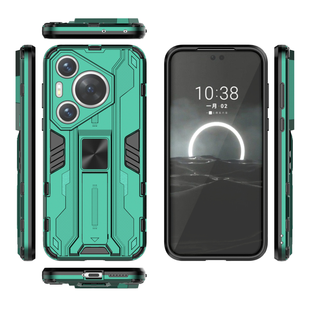 Противоударный чехол с подставкой Transformer для Huawei Pura 70 Pro