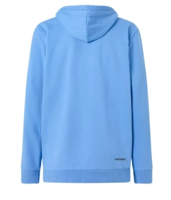 Мужская теннисная кофта Head Club Original Hoodie - airforce blue