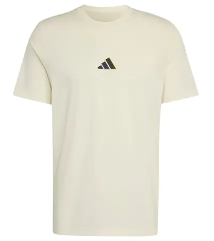 Теннисная футболка Adidas US Graphic - cream white