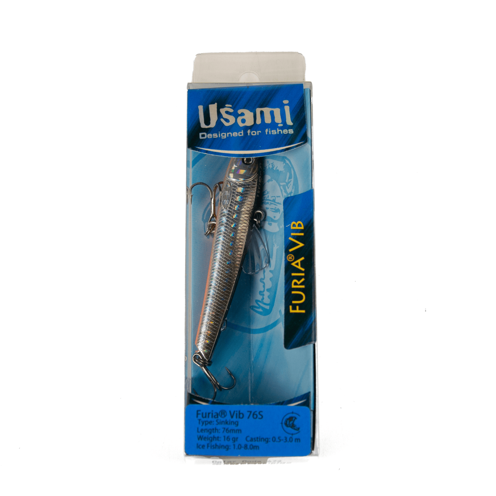 Раттлин Usami Furia Vib 76S (76мм, 16гр)