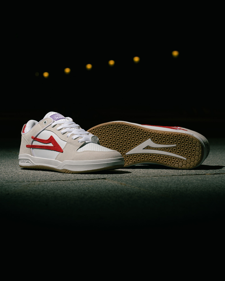 Кеды Lakai x Jacker Telford Low: White Suede (Q2-26)