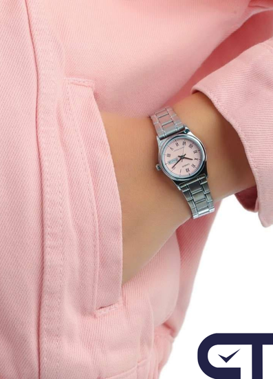 Casio LTP-V006D-4B — женские часы с датой и днём недели