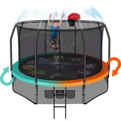 Каркасный батут Clear Fit FamilyHop 10Ft
