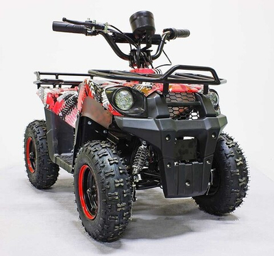 Квадроцикл GreenCamel Гоби K45 (36V 800W R6 Цепь) быстросъем, ножной тормоз электр.